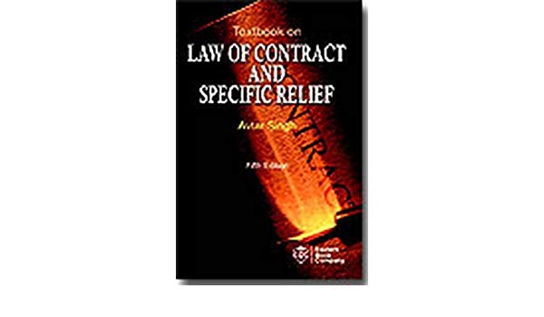 Law Of Contract By Avtar Singh Pdf Free Download